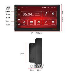 7 Double 2 Din DAB+ Car Stereo Android 11 GPS Navi Radio Player RDS WiFi 2+16GB