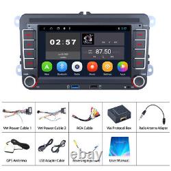 7 For VW GOLF MK5 MK6 For Apple Carplay Android 12 Car Stereo Radio GPS Player