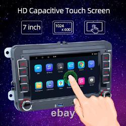 7 For VW GOLF MK5 MK6 For Apple Carplay Android 12 Car Stereo Radio GPS Player