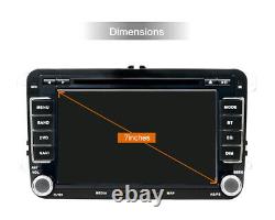 7 For VW Golf MK5 MK6 Jetta Sat Nav GPS Car CD DVD Player Radio Car Stereo FM