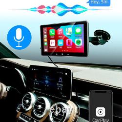 7'' Portable Car Stereo Radio Wireless Apple Carplay Android Auto FM Bluetooth