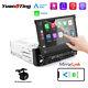 7 Single 1din Car Stereo Radio Mp5 Player Touchscreen Bt Fm Usb+rearview Camera