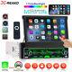 7 Single 1din Hd Car Radio Stereo Carplay Bluetooth Fm Flip Out Mp5 Player Dab+