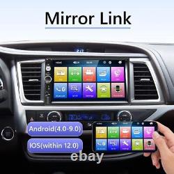 7 Single 1Din Flip Out Car Radio Stereo GPS Sat Nav Bluetooth MP5 Player with Cam
