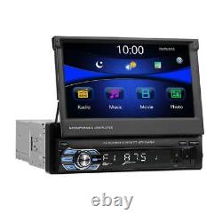 7 Single 1 Din Car Radio Stereo MP5 Player GPS SAT NAV AUX USB Bluetooth Camera