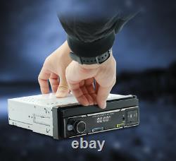 7 Single 1 Din Car Stereo Radio Bluetooth USB For Apple Carplay GPS MP5 Player