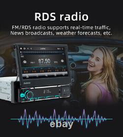 7 Single 1 Din Car Stereo Radio Bluetooth USB For Apple Carplay GPS MP5 Player