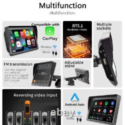7in Touch Screen Car Stereo Radio Player Bluetooth Call for CarPlay Android Auto