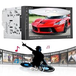 7inch DAB+ Radio DVD CD Player Double 2 DIN Car Stereo Bluetooth FM USB + Camera