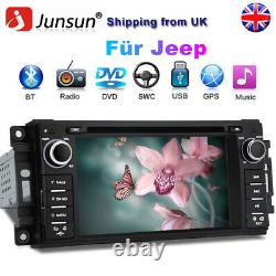 8Car Stereo Radio GPS Sat Nav CD Player For Jeep Compass Dodge Chrysler Patriot