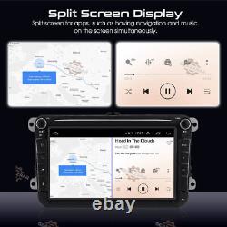 8 Car Stereo Radio Player GPS Android 12 16GB For VW Transporter T5 T5.1 Passat