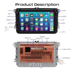8 Car Stereo Radio Player GPS Android 12/16GB For VW Transporter T5 T5.1 Passat
