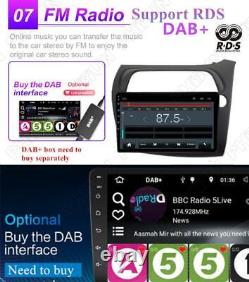 9'' 2+32G Stereo Radio Player GPS Navigation For Honda Civic Hatchback RHD 06-11