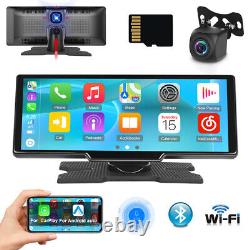 9.3 HD Portable Car Stereo Radio Apple Carplay/Android Auto IPS Screen+Cam+64G