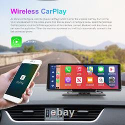 9.3 HD Portable Car Stereo Radio Apple Carplay/Android Auto IPS Screen+Cam+64G