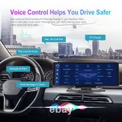 9.3 HD Portable Car Stereo Radio Apple Carplay/Android Auto IPS Screen+Cam+64G