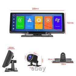 9.3 HD Portable Car Stereo Radio Apple Carplay/Android Auto IPS Screen+Cam+64G