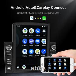 9.5in Double 2Din Car Stereo Radio For Apple Android CarPlay BT FM MP5 Player