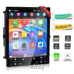 9.7'' Car Stereo Radio Android 13.0 MP5 Player Wireless Carplay 2+64G BT GPS