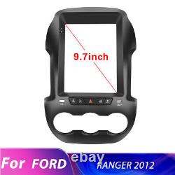 9.7 Vertical Stereo Radio Player GPS Nav CarPlay 2+32GB For 2011-15 Ford Ranger