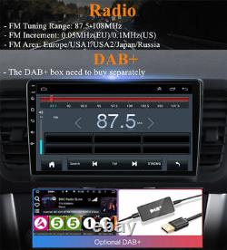 9 Android 10.1 Stereo Radio GPS Player 4+32GB For 2003-09 Subaru Outback Legacy