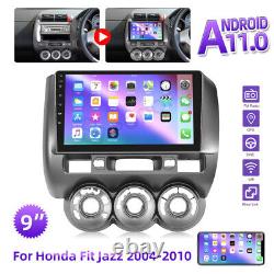 9'' Android 11.0 Car Radio GPS Navi Stereo Wifi Player For Honda Fit Jazz 2004 R