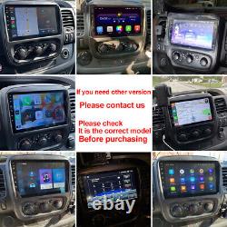 9 Android 11 Car Stereo Radio Apple Carplay GPS Navi DAB+ For Vauxhall Vivaro B
