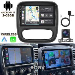 9 Android 11 For Renault Trafic III GPS Sat Nav Car Stereo Radio DAB CarPlay BT