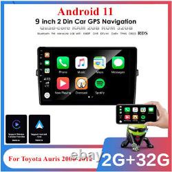 9 Android 11 Stereo Radio GPS Player 2+32G For Toyota Auris 2006-2012 withCarplay