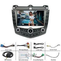 9 Android 11 Stereo Radio GPS Player For Honda Accord 2003-07 Build-in Carplay