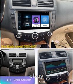 9 Android 11 Stereo Radio GPS Player For Honda Accord 2003-07 Build-in Carplay
