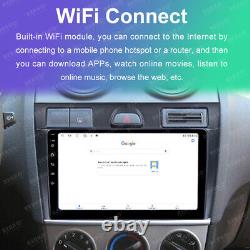 9'' Android 12.0 Car Stereo Radio Player GPS WiFi For Ford Fiesta MK5 2002-2008