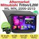 9 Android Car Mp3 Player Mitsubishi L200 Triton 2006-2015 Stereo Radio Gps Mp4