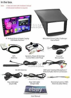 9 Android Car MP3 Player Mitsubishi L200 Triton 2006-2015 Stereo Radio GPS MP4