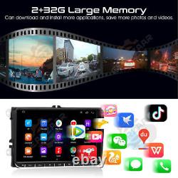 9 Apple Carplay Car Stereo Radio Android 12 Player GPS 32GB For VW GOLF MK5 MK6