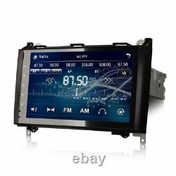 9 BT GPS Sat Nav Car Radio Player Stereo For VW Crafter Mercedes Sprinter W639