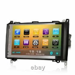 9 BT GPS Sat Nav Car Radio Player Stereo For VW Crafter Mercedes Sprinter W639