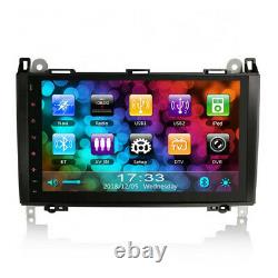 9 BT GPS Sat Nav Car Radio Player Stereo For VW Crafter Mercedes Sprinter W639