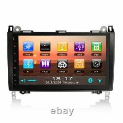 9 BT GPS Sat Nav Car Radio Player Stereo For VW Crafter Mercedes Sprinter W639