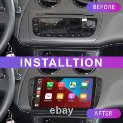 9'' Car Stereo Android 11 CarPlay Player Sat Nav GPS For Seat Ibiza 6j 2009-2013