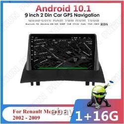 9'' For 2002-2009 Renault Megane 2 Stereo Radio Player GPS BT WiFi FM DAB 1+16GB