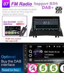 9'' For 2002-2009 Renault Megane 2 Stereo Radio Player GPS BT WiFi FM DAB 1+16GB