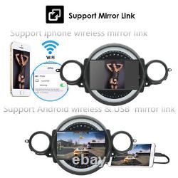9 For 2007-2013 BMW MINI COOPER Carplay 4+32GB Stereo Radio GPS Nav Wifi Player