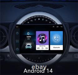 9 For 2007-2013 BMW MINI COOPER Carplay 4+32GB Stereo Radio GPS Nav Wifi Player