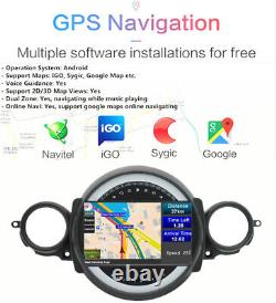 9 For 2007-2013 BMW MINI COOPER Carplay 4+32GB Stereo Radio GPS Nav Wifi Player