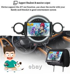 9 For 2007-2013 BMW MINI COOPER Carplay 4+32GB Stereo Radio GPS Nav Wifi Player