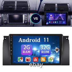 9'' For BMW E39 E53 M5 X5 Android 11 Car Radio Player GPS NAVI Stereo Head Unit
