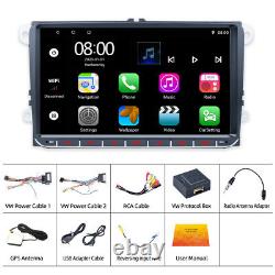 9 For VW GOLF MK5 MK6 Fit Apple Carplay Android 12 Car Stereo Radio GPS Player