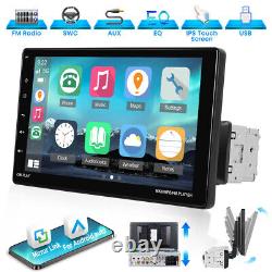 9 Single 1 DIN Car Stereo Radio CarPlay Android Auto BT USB AUX EQ MP5 Player