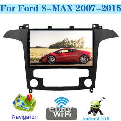 9 Stereo Radio GPS For 2007-2015 Ford S Max Android 10.0 NAVIGATION Player WiFi